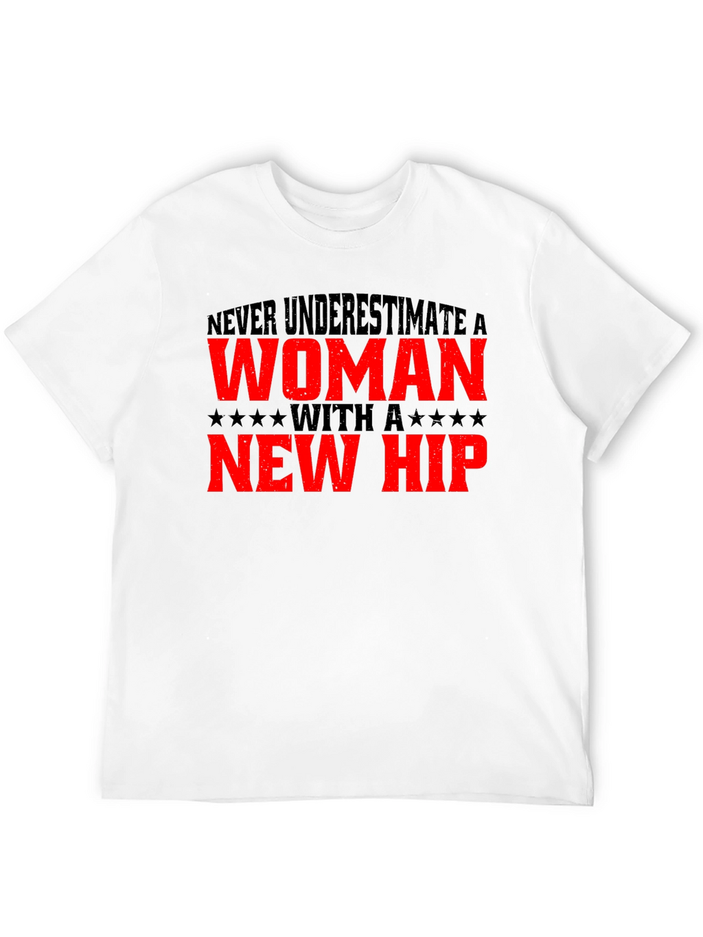 Woman With A New Hip Graphic Tee