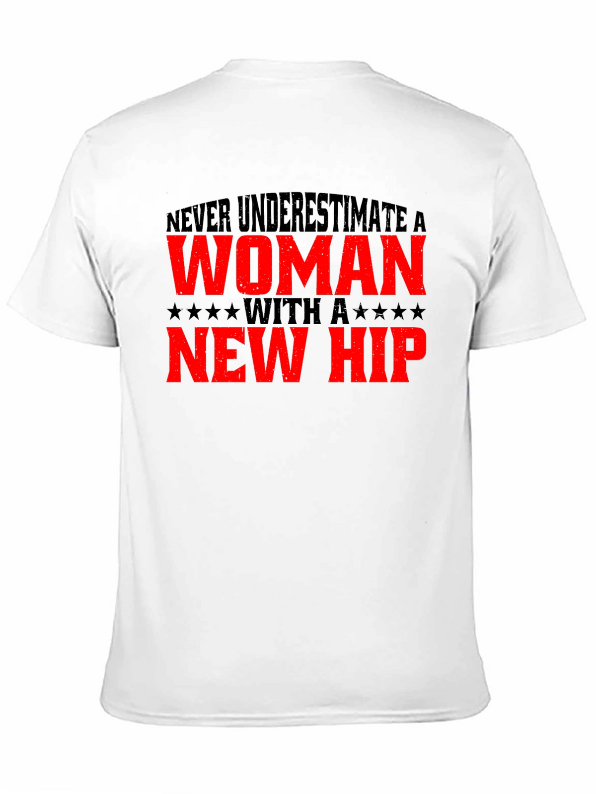 Woman With A New Hip Graphic Tee