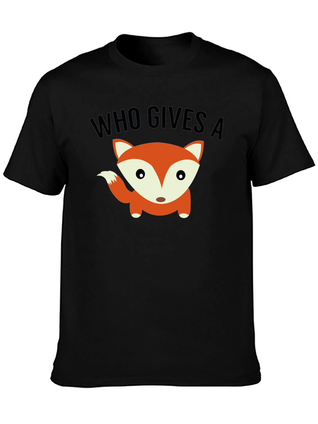 Who Gives a Fox Funny Graphic Tee