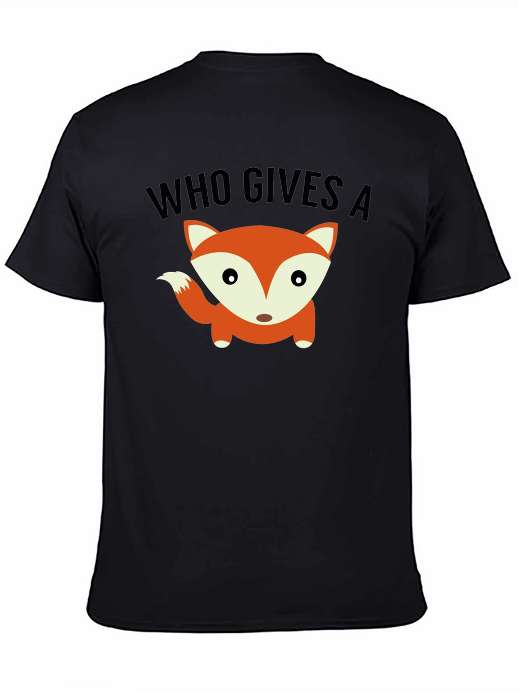 Who Gives a Fox Funny Graphic Tee