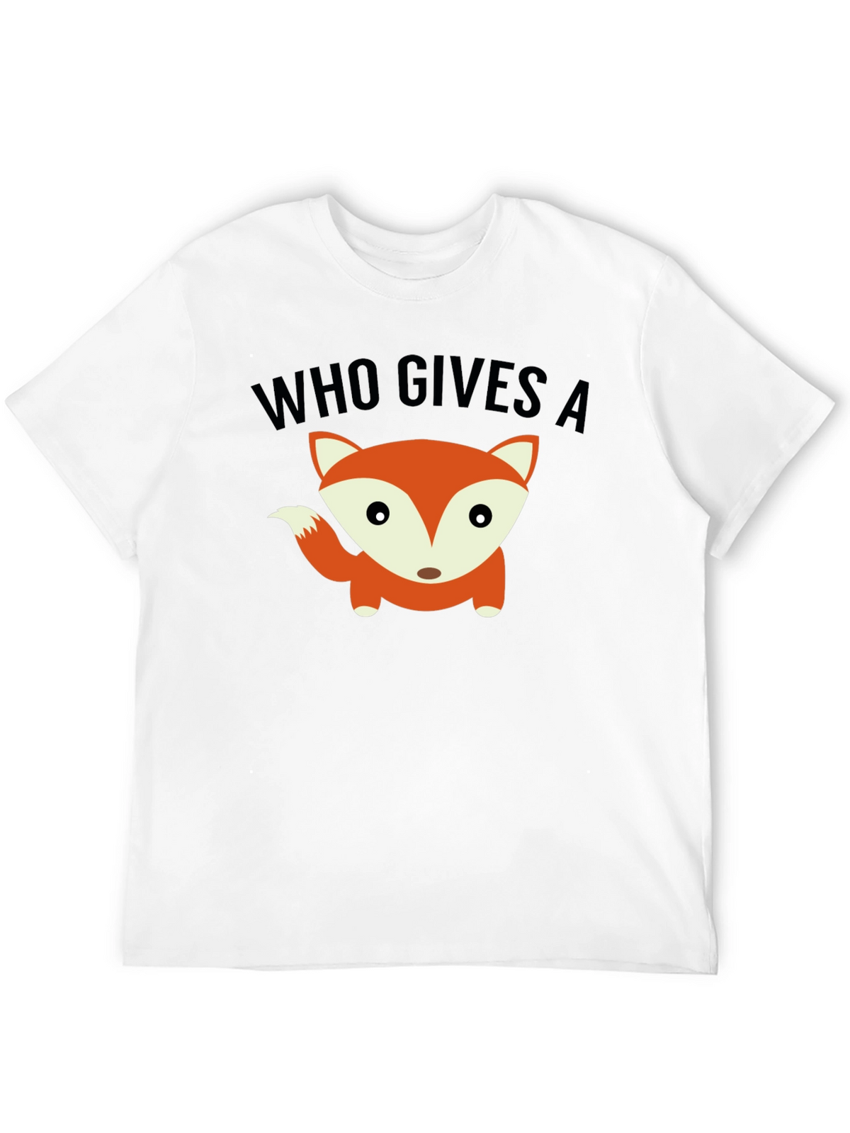 Who Gives a Fox Funny Graphic Tee