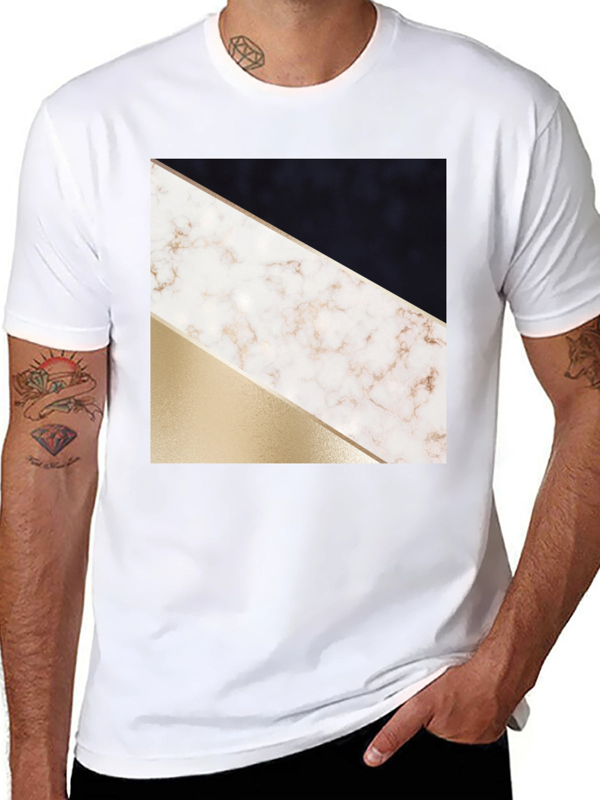Abstract Geometric T-Shirt