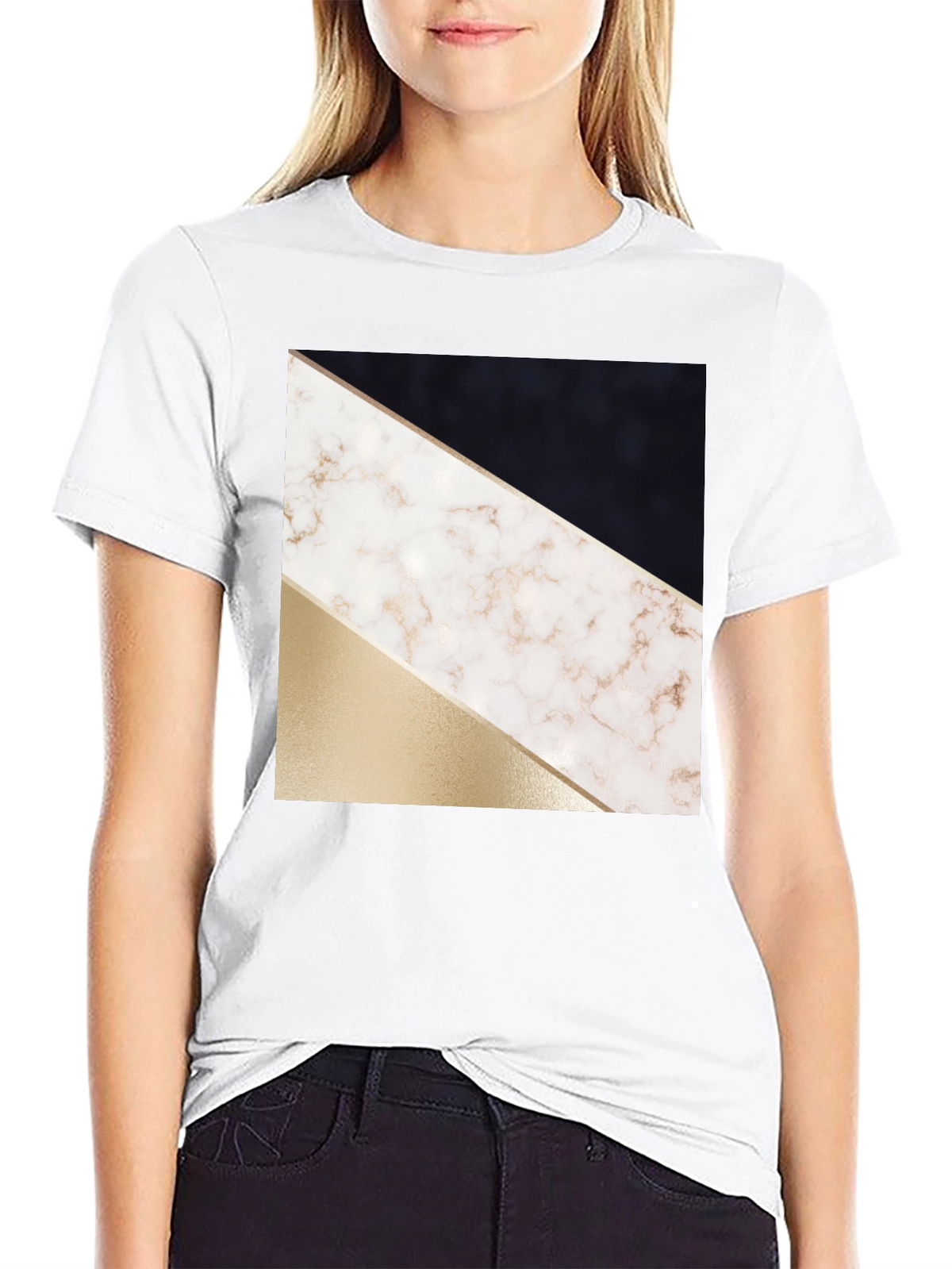 Abstract Geometric T-Shirt