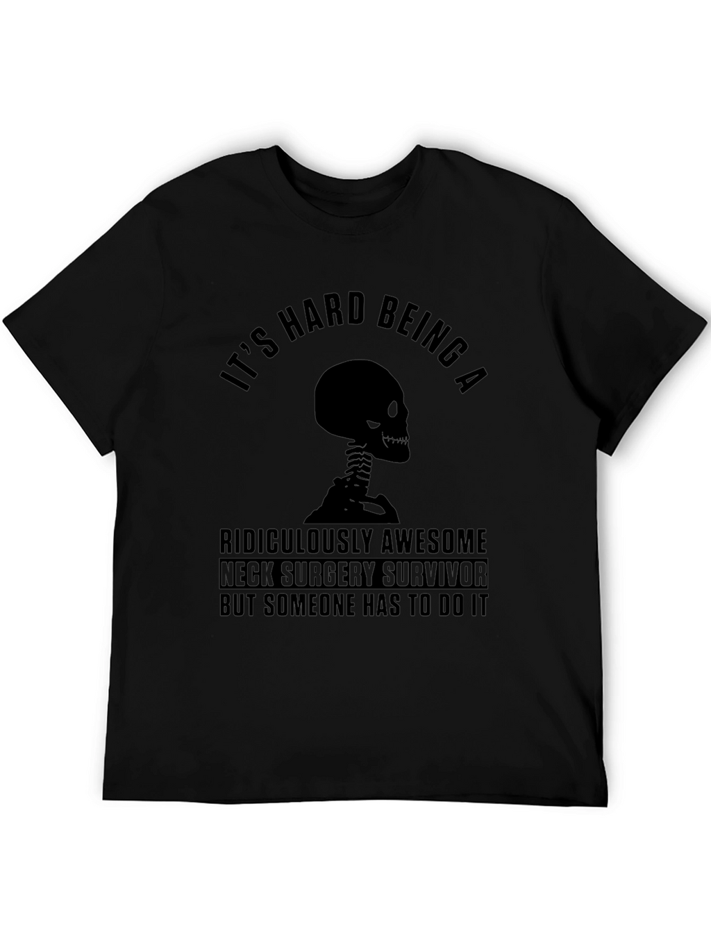 Neck Surgery Survivor Graphic T-Shirt