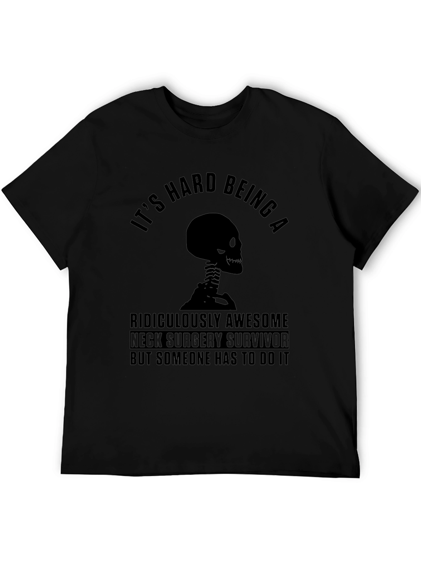 Neck Surgery Survivor Graphic T-Shirt
