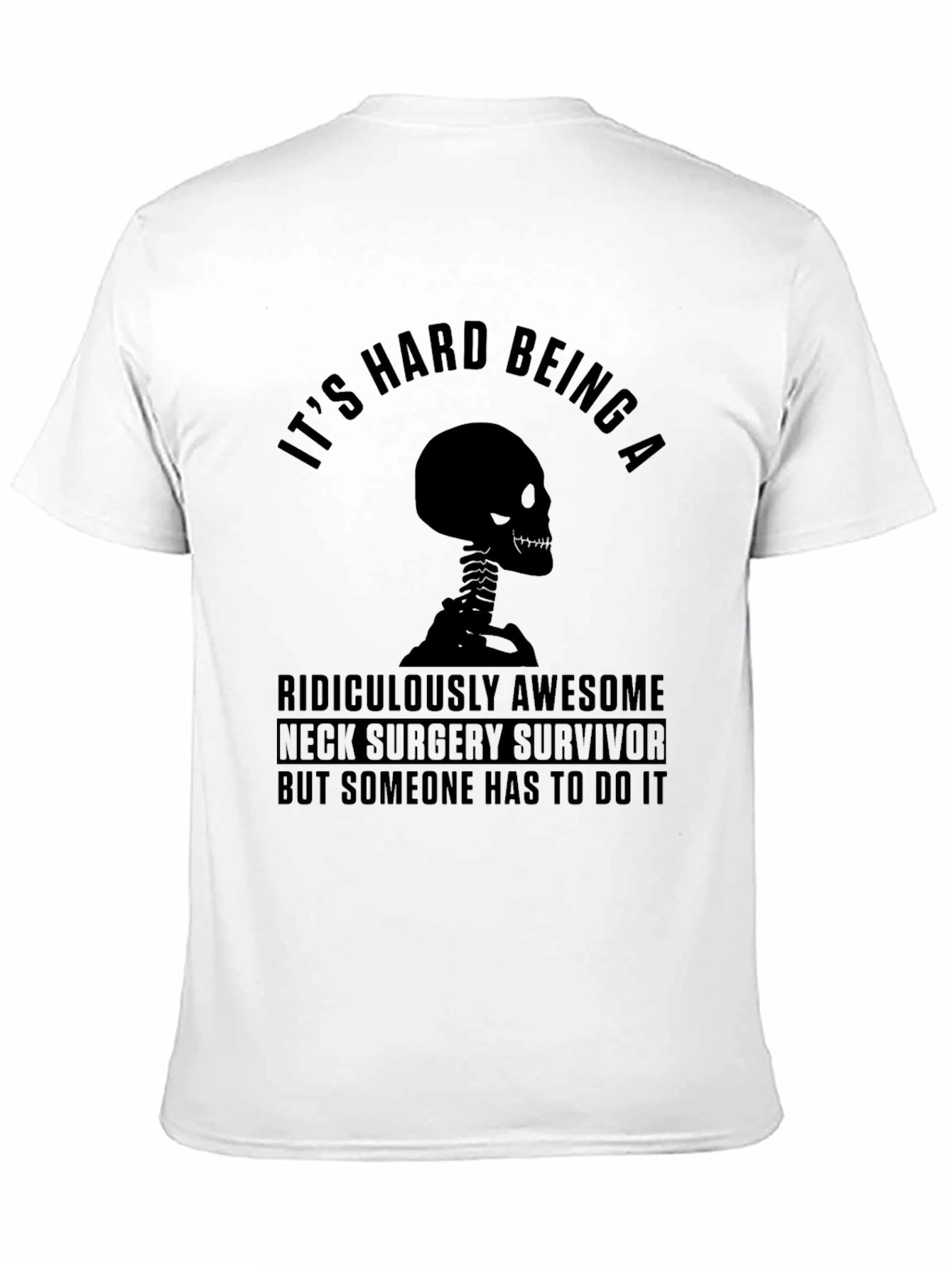 Neck Surgery Survivor Graphic T-Shirt