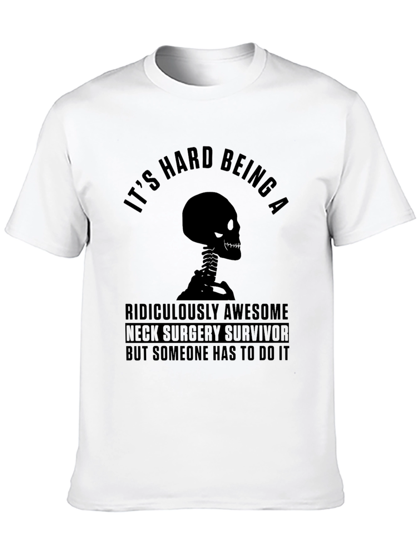 Neck Surgery Survivor Graphic T-Shirt