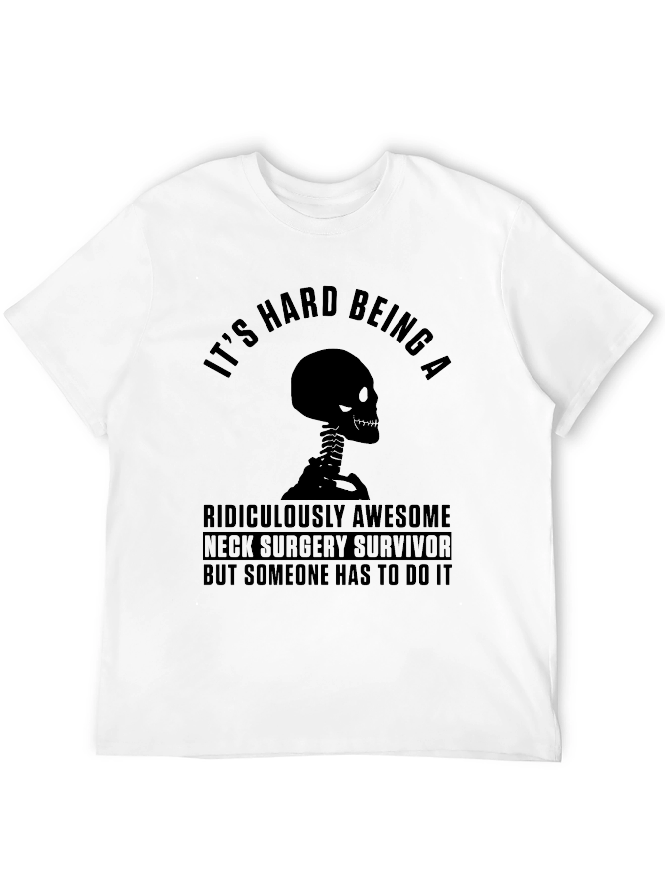 Neck Surgery Survivor Graphic T-Shirt