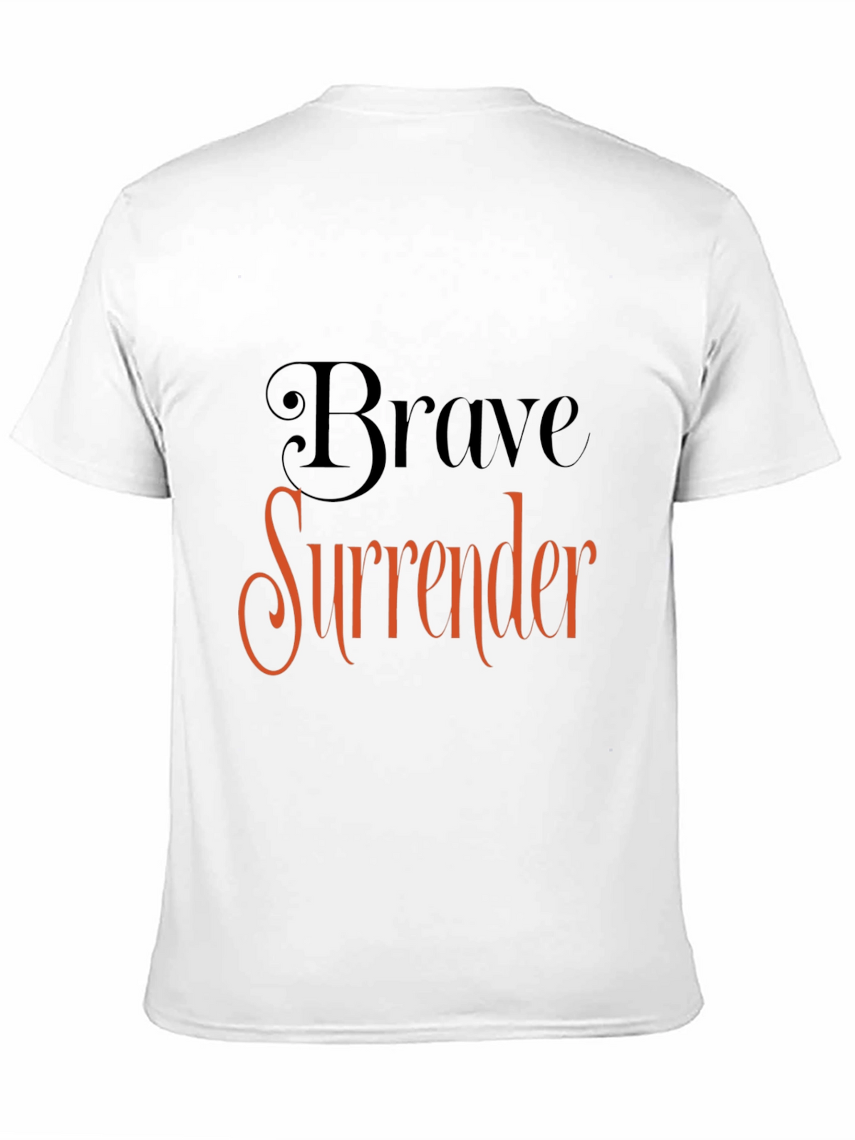 Brave Surrender Graphic Tee - Stylish Comfort
