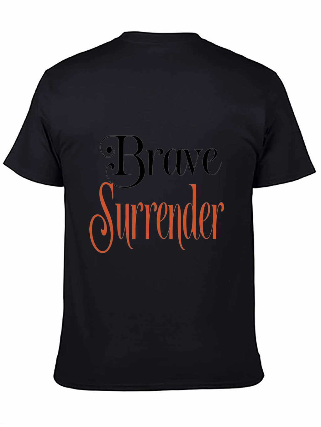 Brave Surrender Graphic Tee - Stylish Comfort