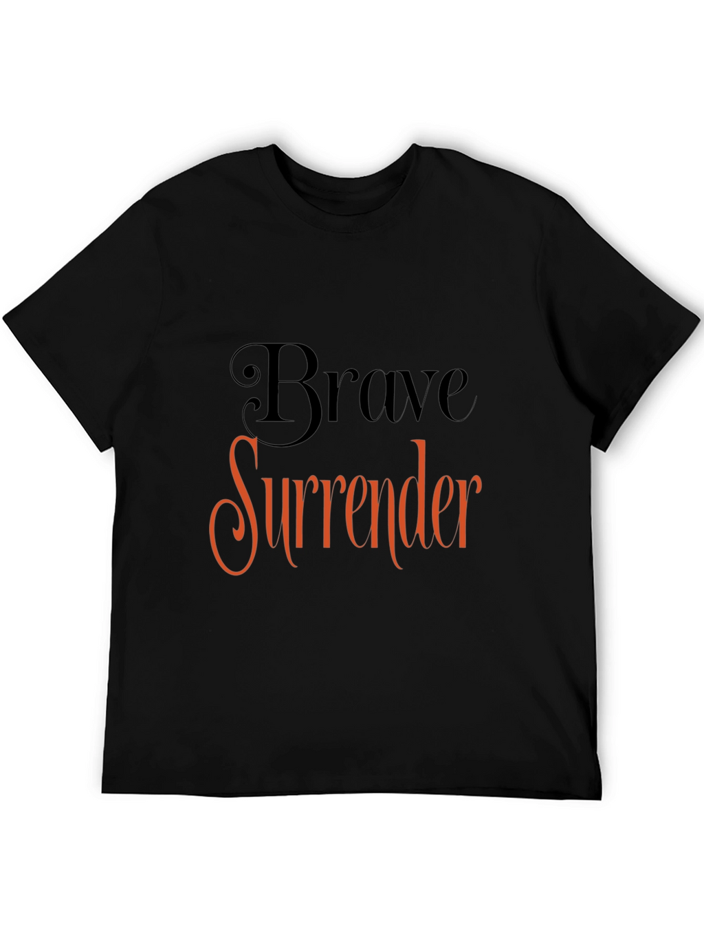 Brave Surrender Graphic Tee - Stylish Comfort