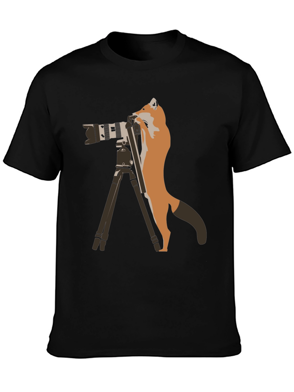 Fox Photographer T-Shirt - Wildlife Photography Apparel