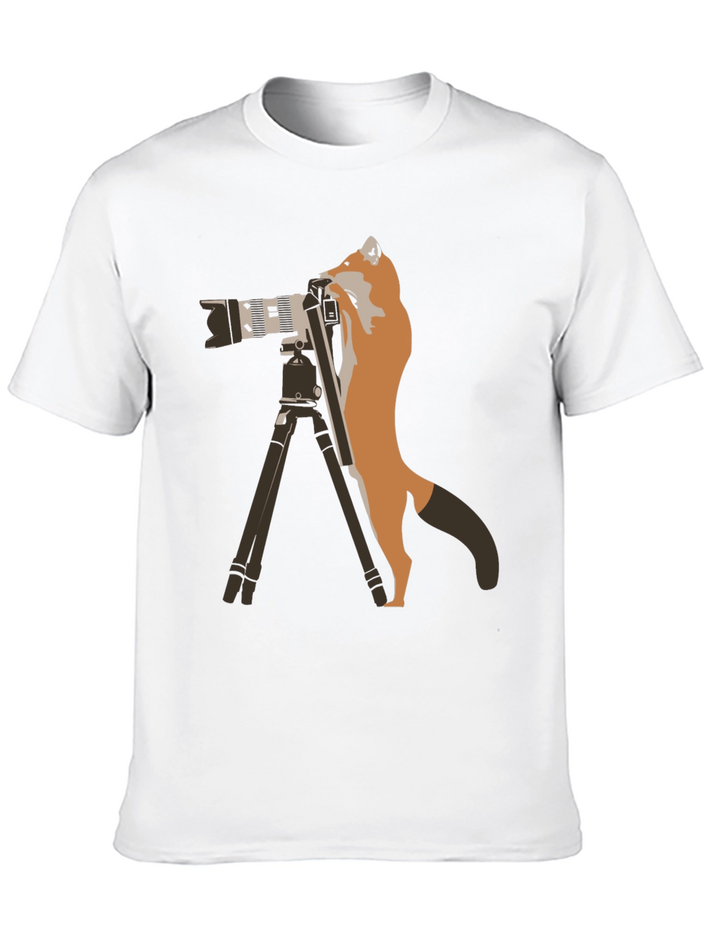 Fox Photographer T-Shirt - Wildlife Photography Apparel