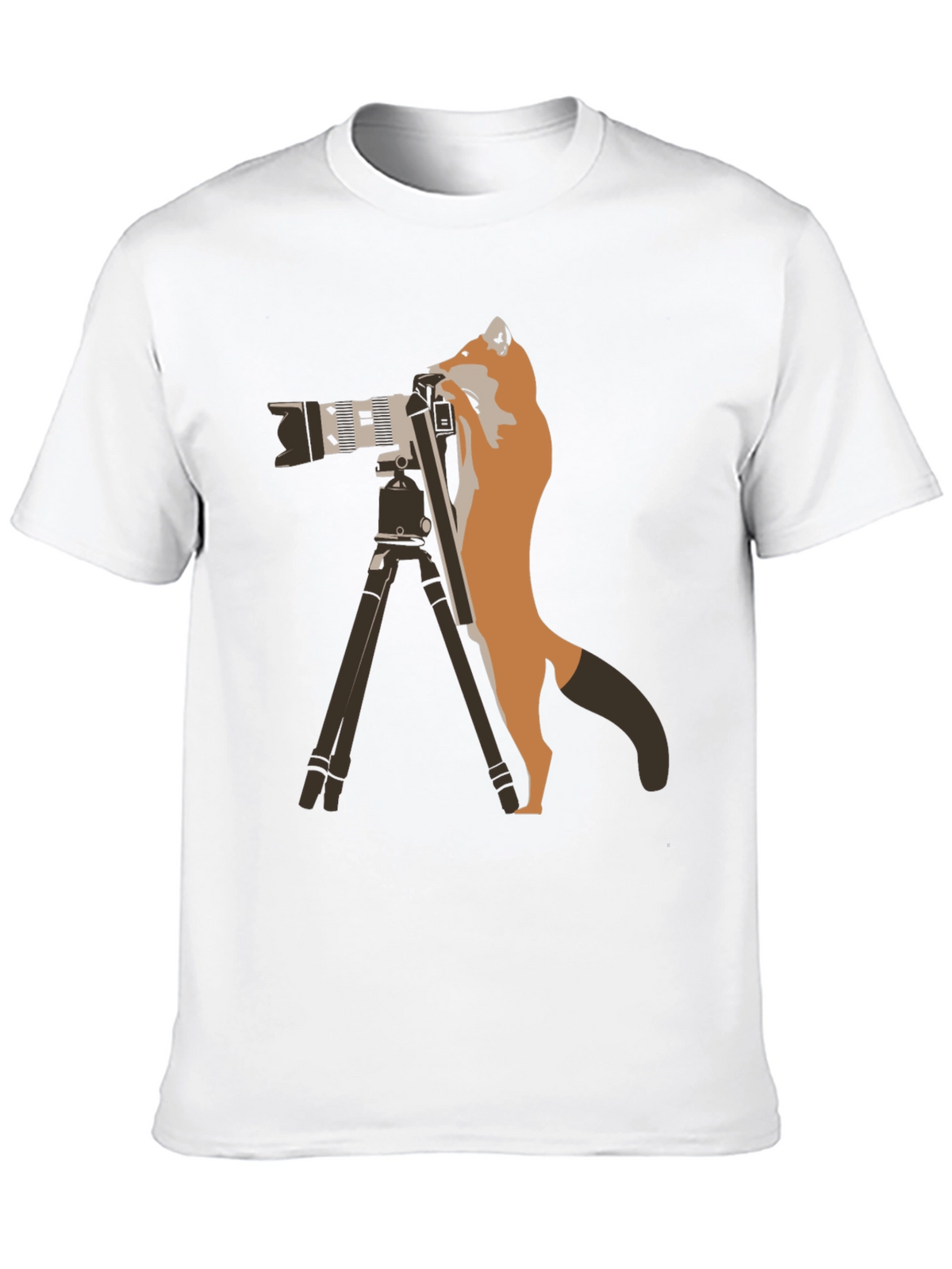 Fox Photographer T-Shirt - Wildlife Photography Apparel