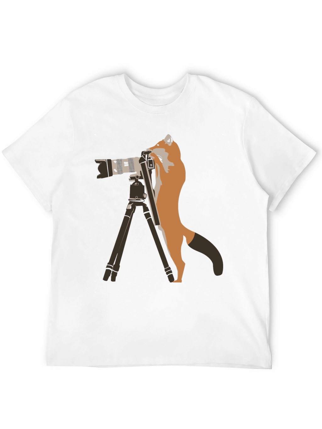 Fox Photographer T-Shirt - Wildlife Photography Apparel