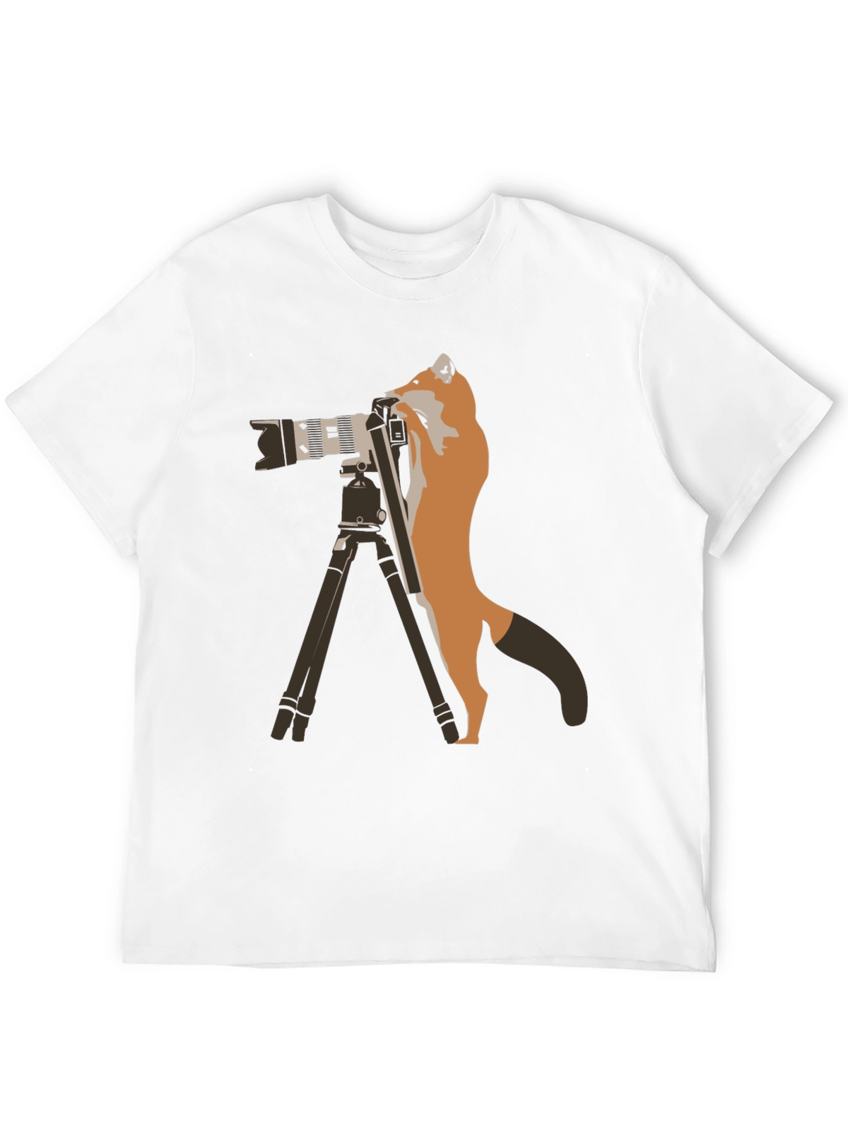 Fox Photographer T-Shirt - Wildlife Photography Apparel