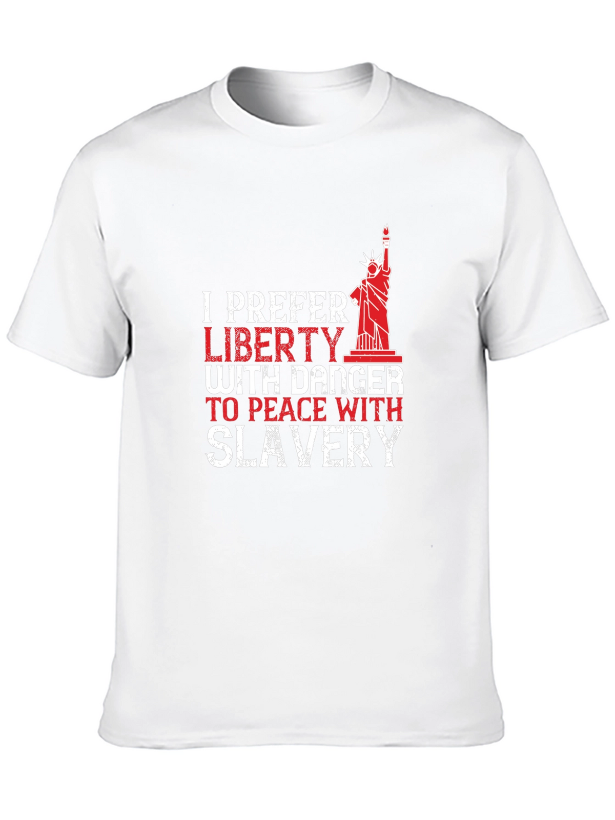 Liberty with Danger Mens T-Shirt