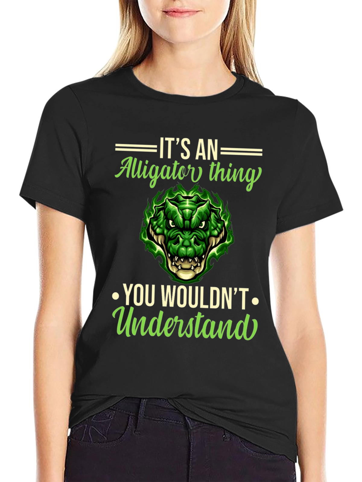 Its An Alligator Thing Graphic Tee