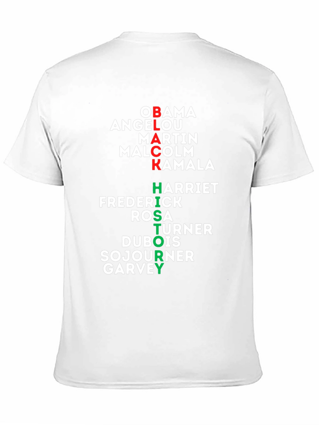 Black History T-Shirt -  Obama Martin Kamala Harriet