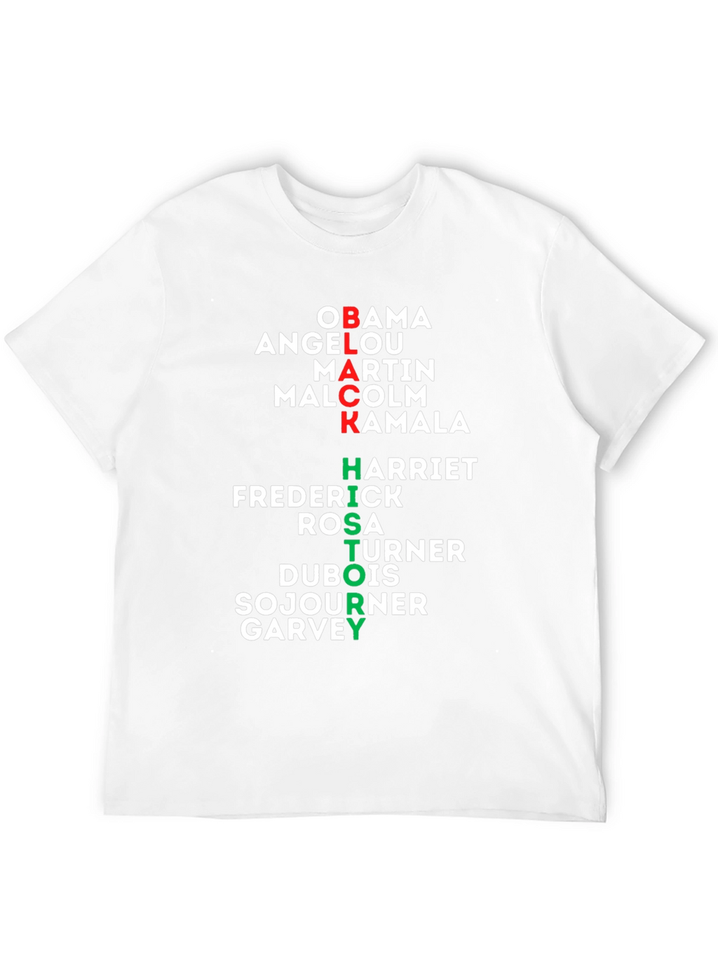 Black History T-Shirt -  Obama Martin Kamala Harriet