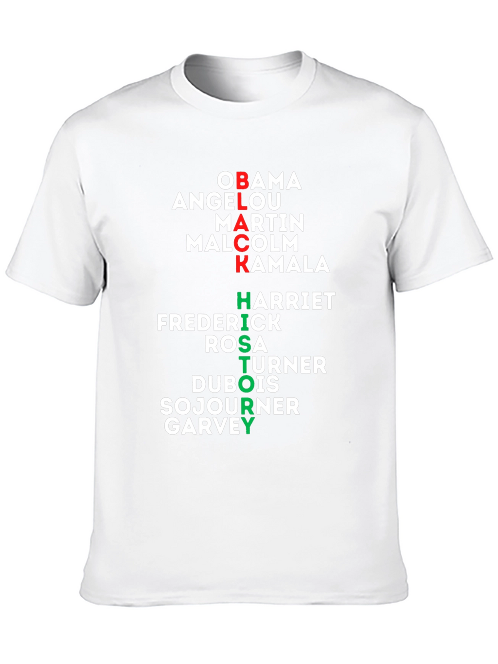 Black History T-Shirt -  Obama Martin Kamala Harriet