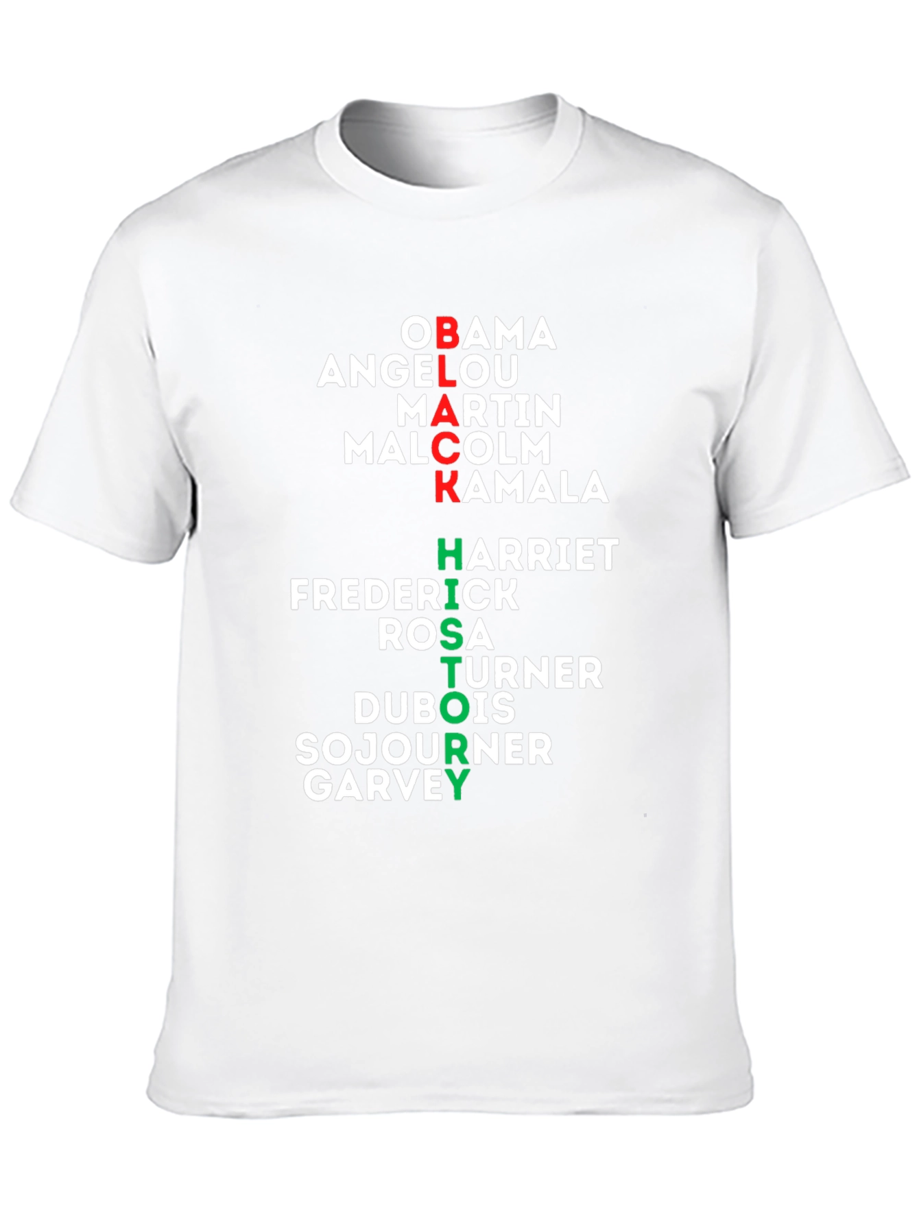 Black History T-Shirt -  Obama Martin Kamala Harriet