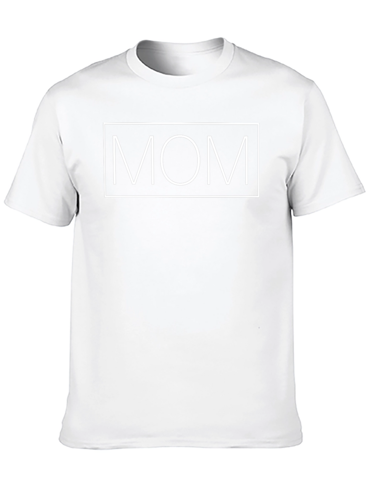 Stylish MOM Graphic Tee - Black Cotton Comfort