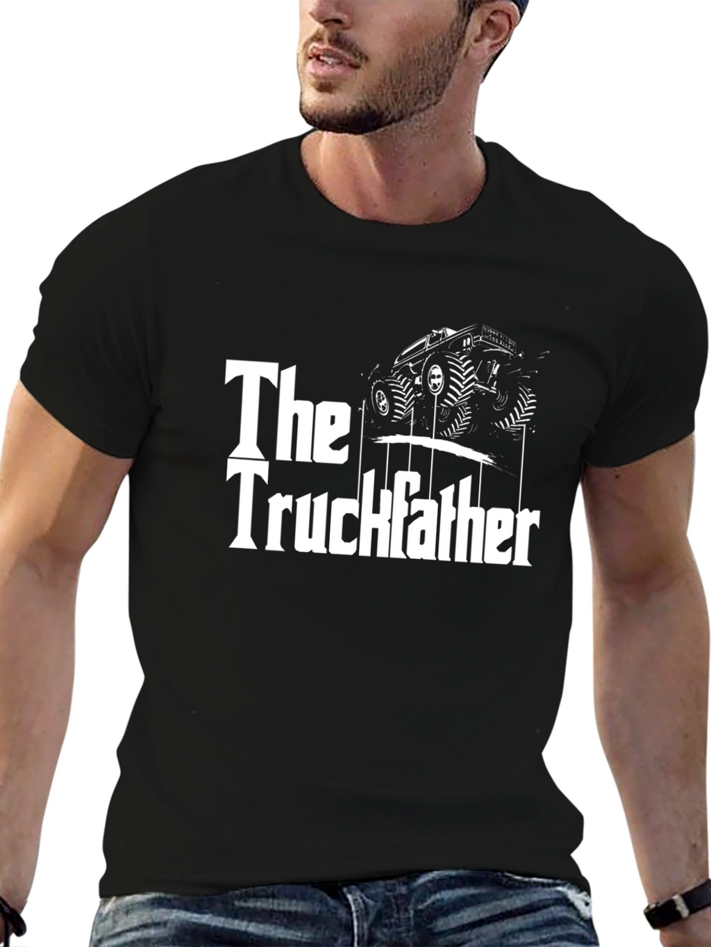 The Truckfather T-Shirt - Monster Truck Graphic Tee