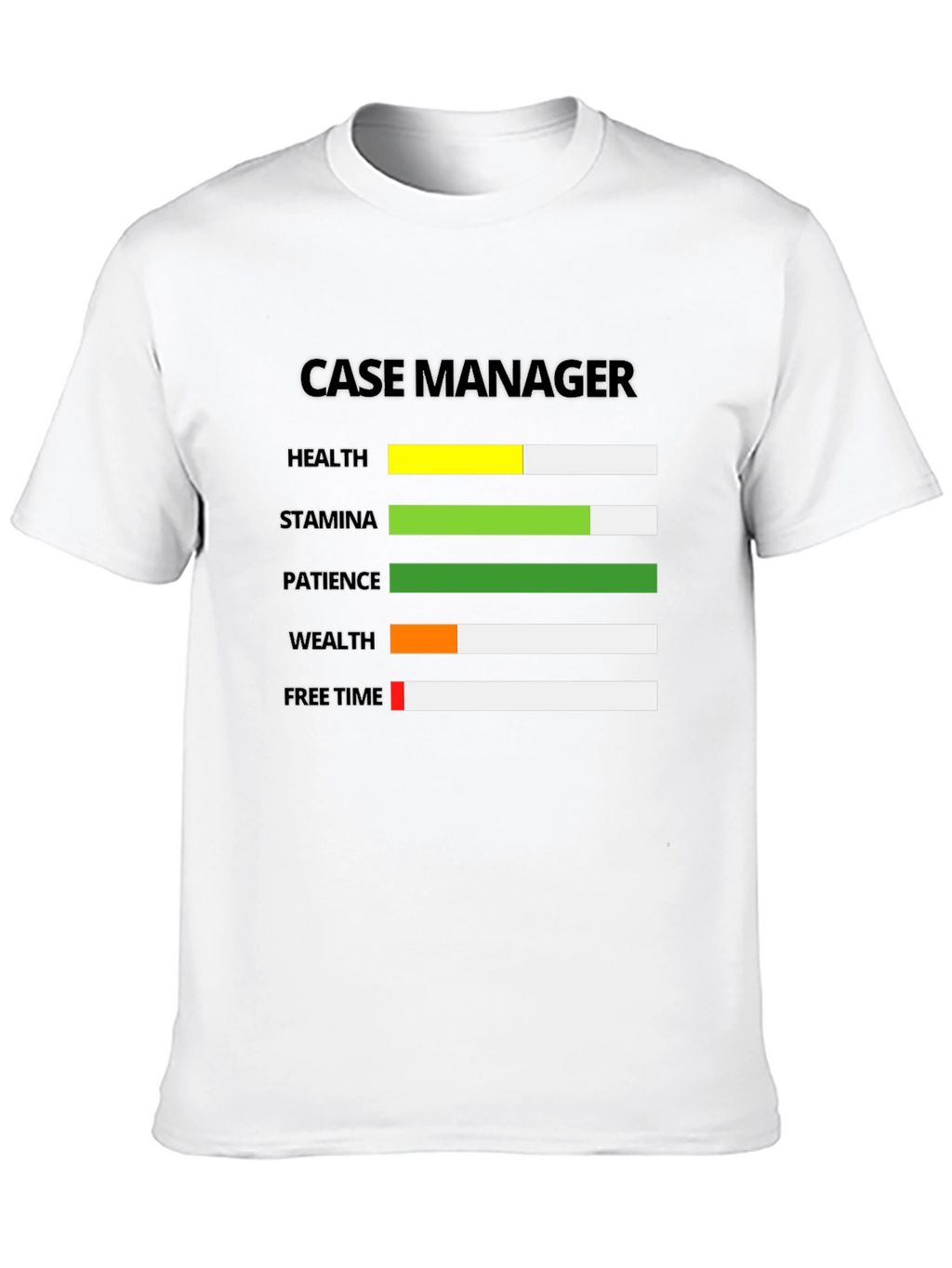 Case Manager Status Graphic T-Shirt
