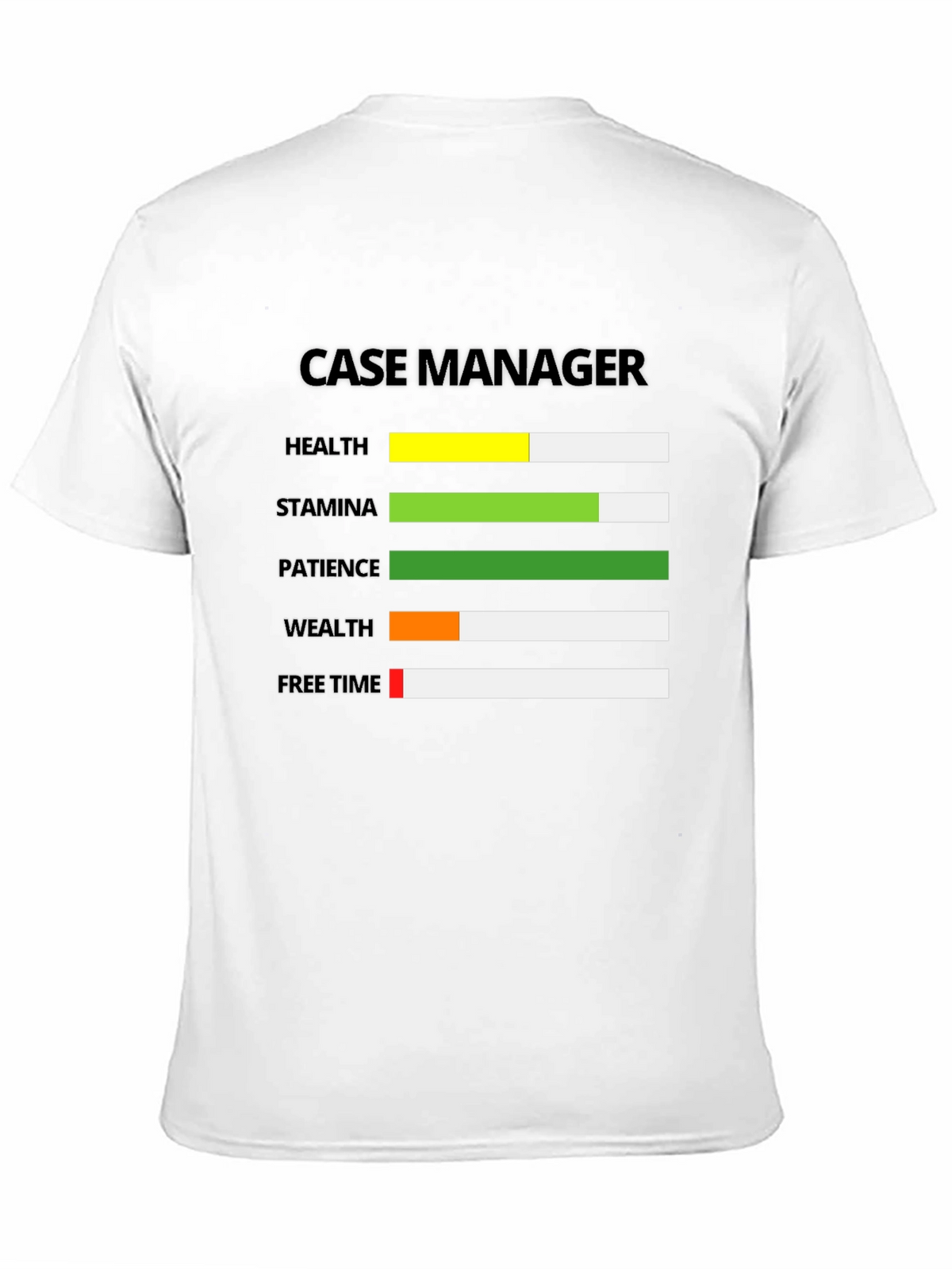 Case Manager Status Graphic T-Shirt