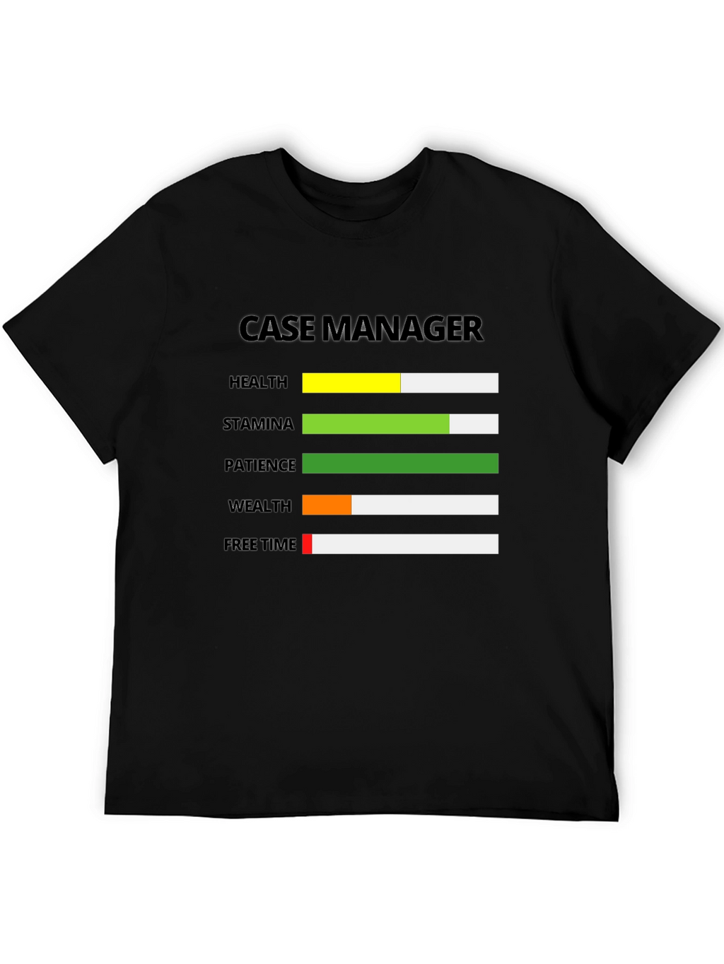 Case Manager Status Graphic T-Shirt