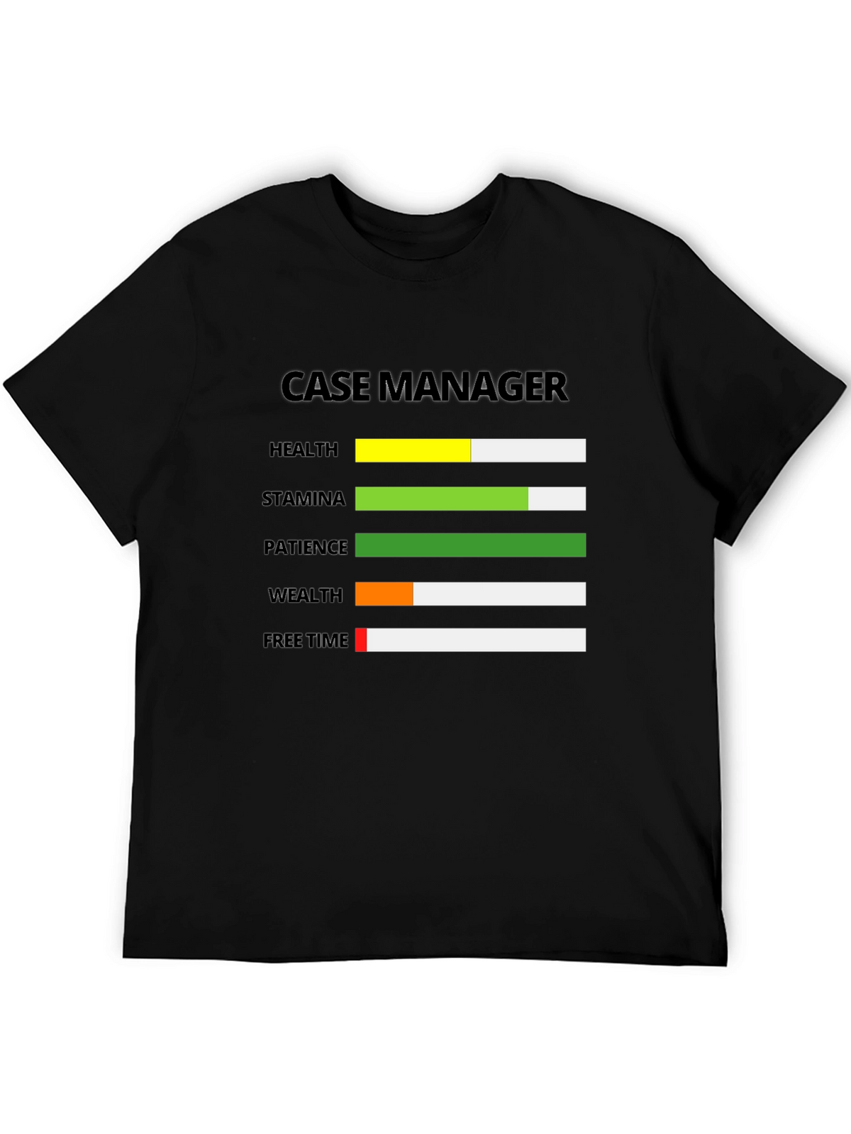 Case Manager Status Graphic T-Shirt