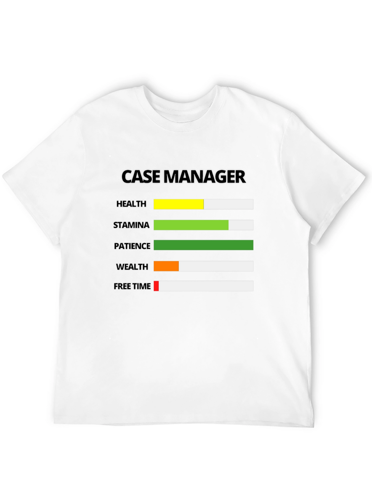 Case Manager Status Graphic T-Shirt