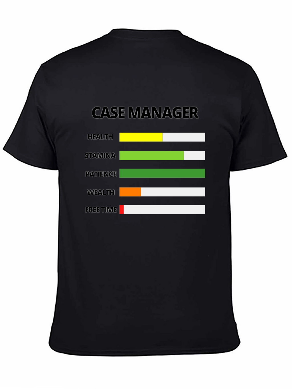 Case Manager Status Graphic T-Shirt