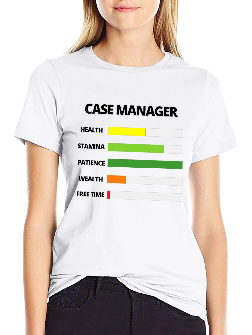 Case Manager Status Graphic T-Shirt