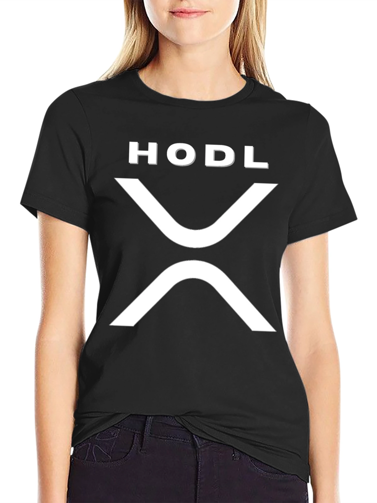 HODL Crypto T-Shirt - XRP Design