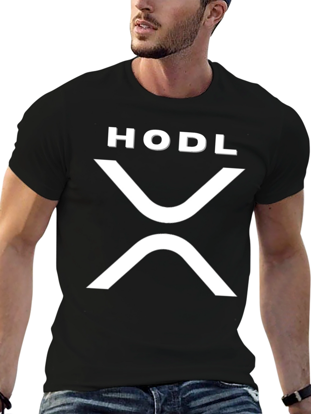 HODL Crypto T-Shirt - XRP Design