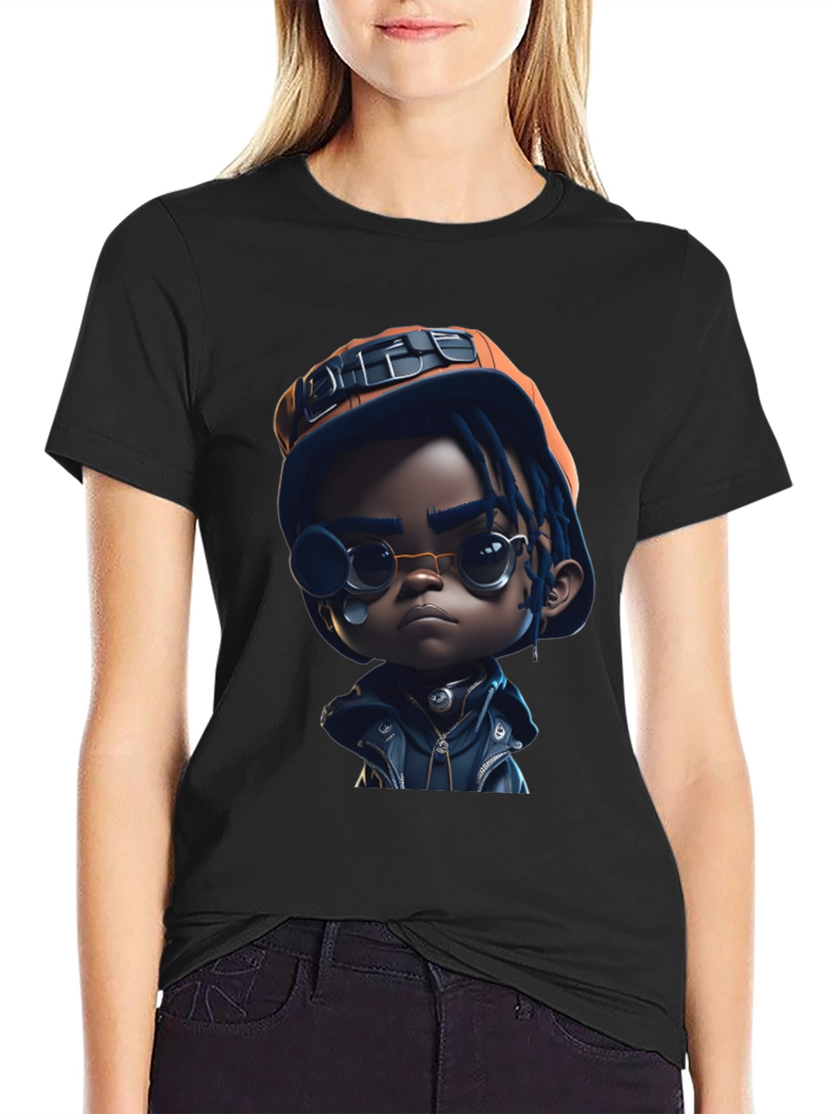 Cartoon Character Graphic Tee