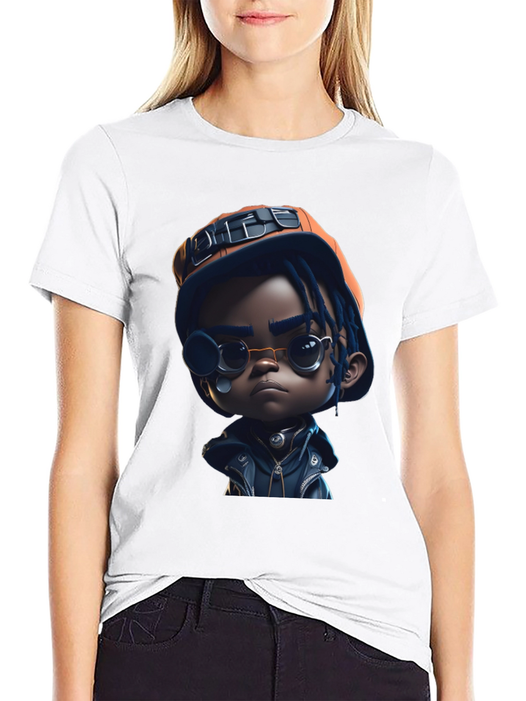 Cartoon Character Graphic Tee