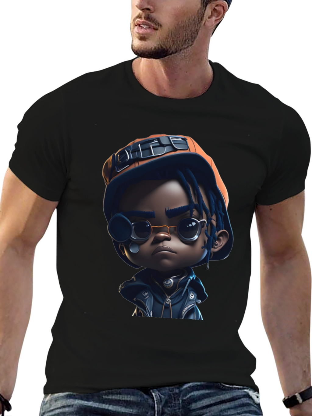 Cartoon Character Graphic Tee