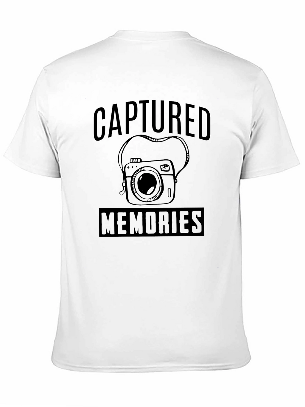 Captured Memories Black Graphic Tee