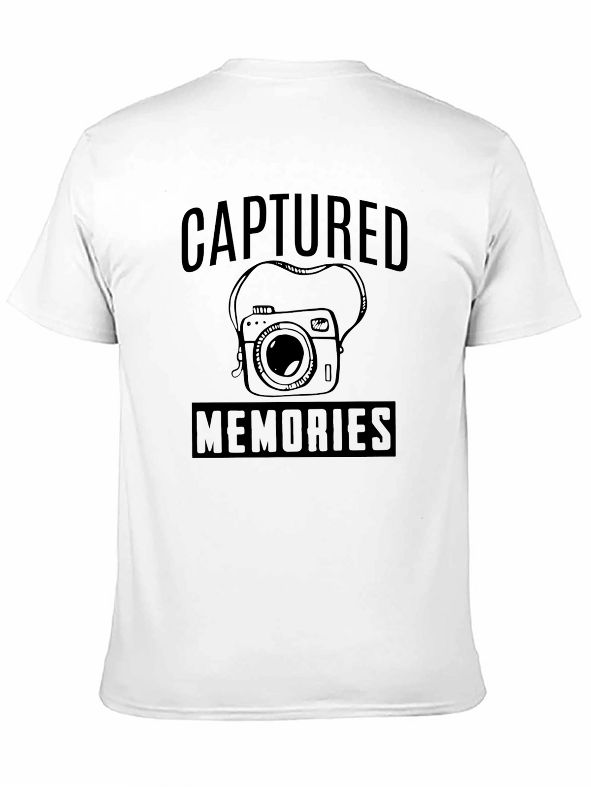 Captured Memories Black Graphic Tee