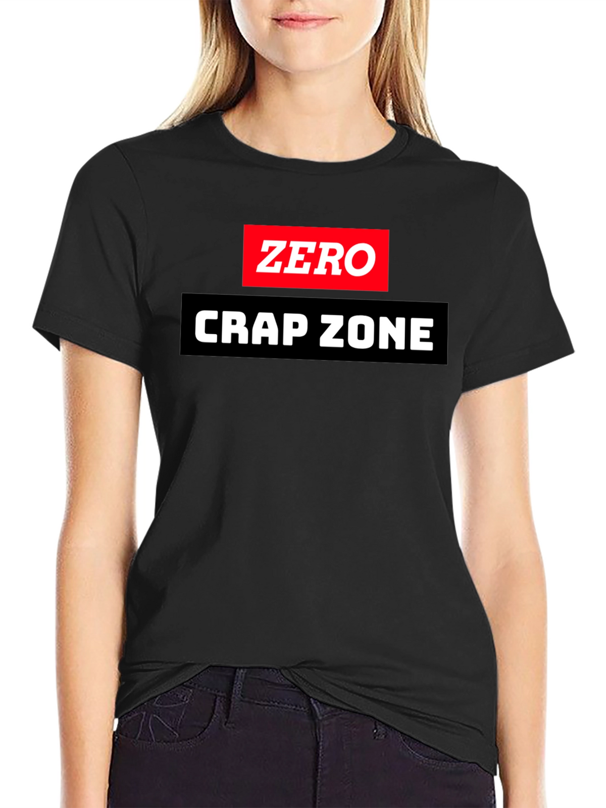 Zero Crap Zone Graphic T-Shirt