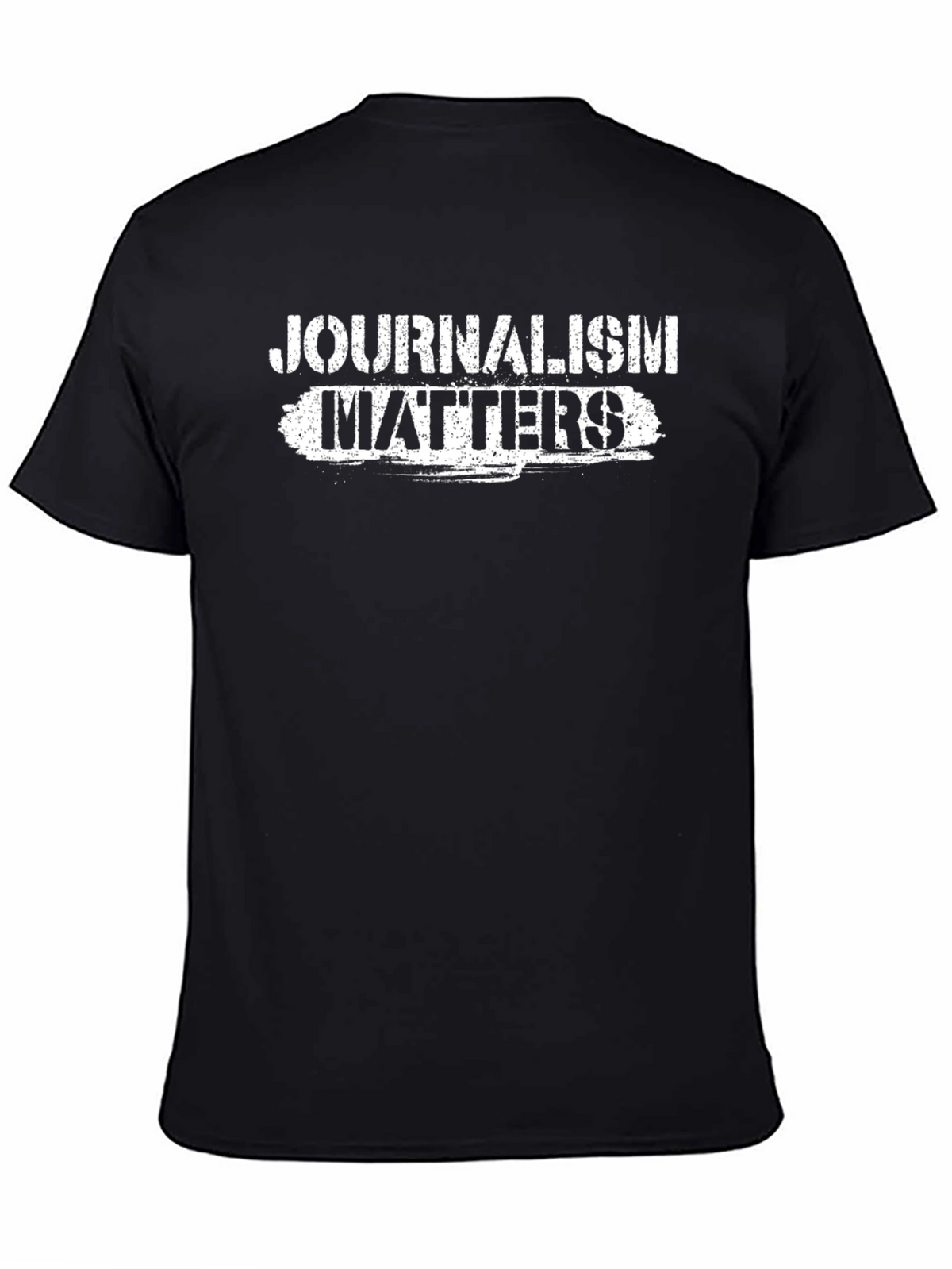 Journalism Matters Black Graphic Tee