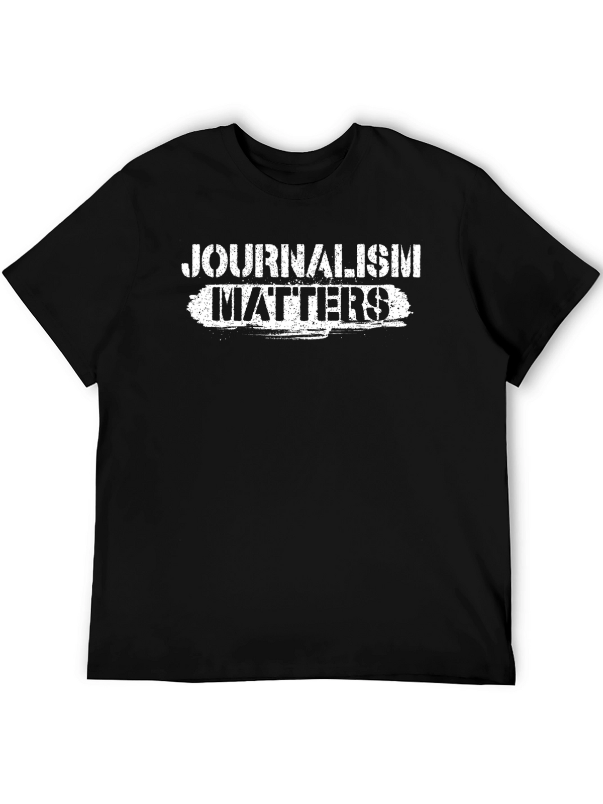 Journalism Matters Black Graphic Tee