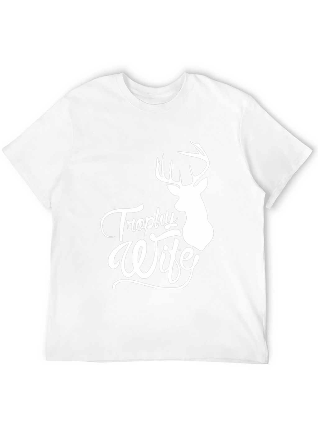 Trophy Wife Deer Hunting Black T-Shirt