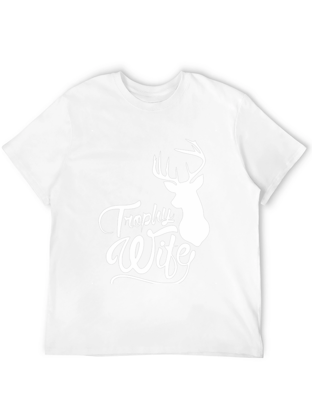 Trophy Wife Deer Hunting Black T-Shirt