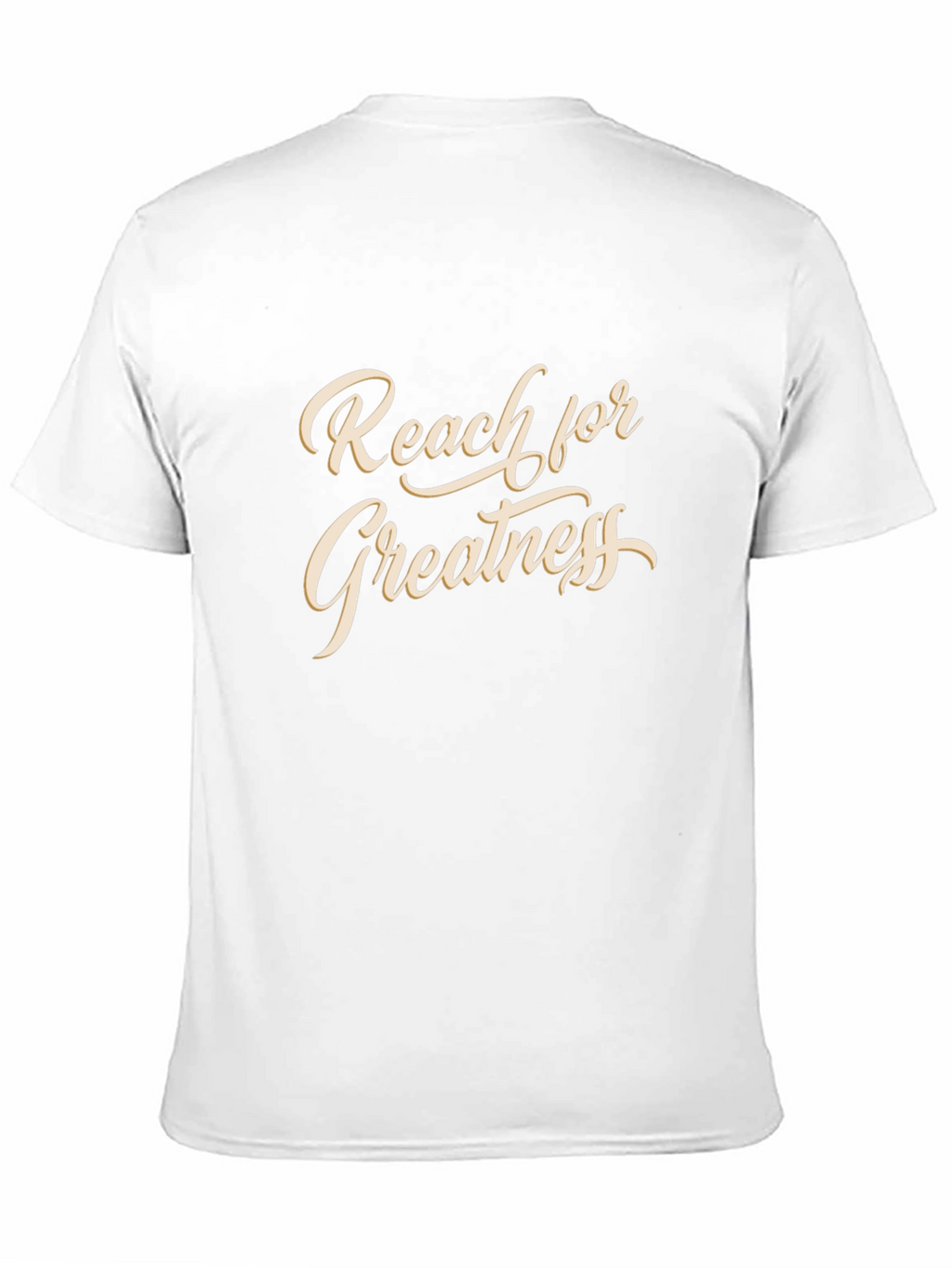 Reach for Greatness T-Shirt - Motivational Black Tee