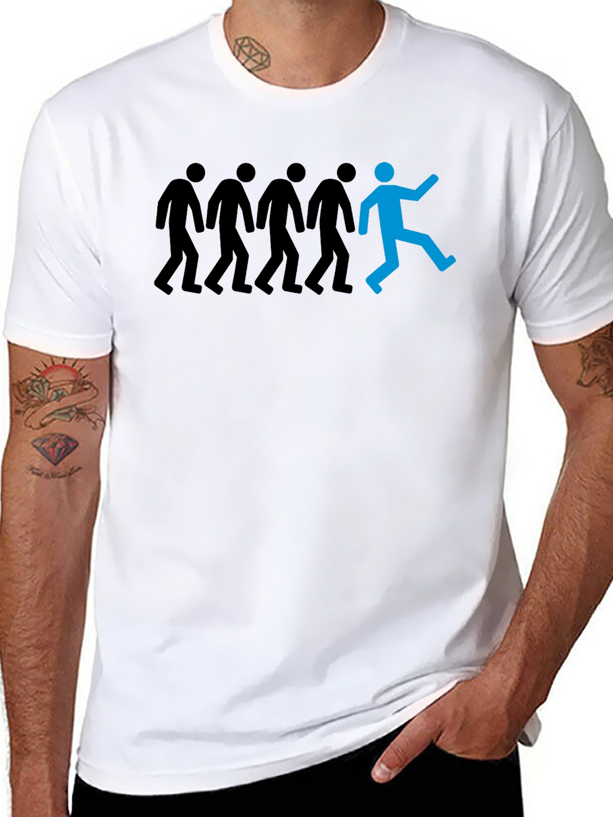 Be Different T-Shirt - Stand Out From the Crowd