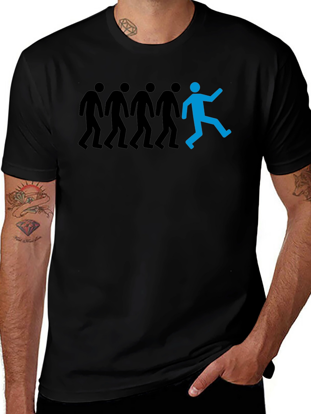 Be Different T-Shirt - Stand Out From the Crowd